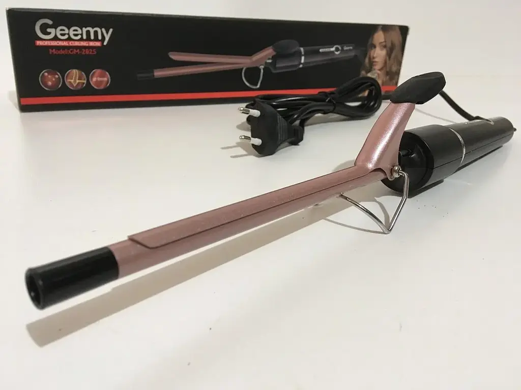 Професійна плойка афро-кучері Gemmy GM-2825 | Дрібна накрутка | Турмалінове покриття - фото 5