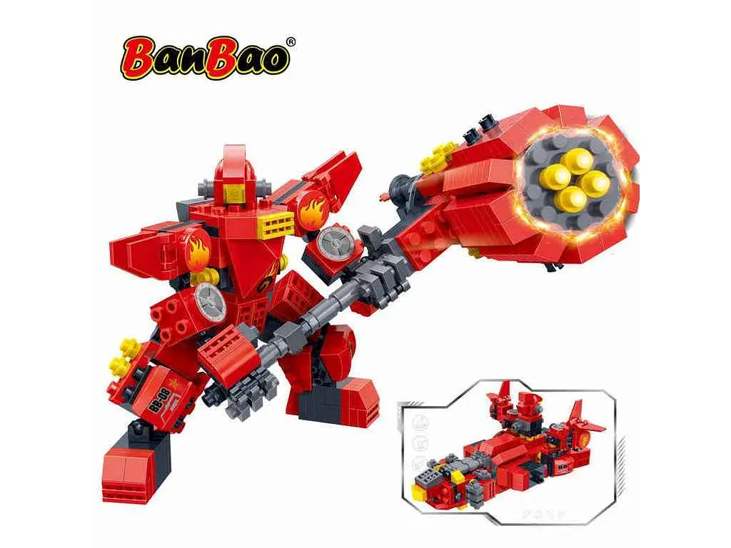 Конструктор-трансформер "Mech 2" 351дет. Титан ТМ"BANBAO"