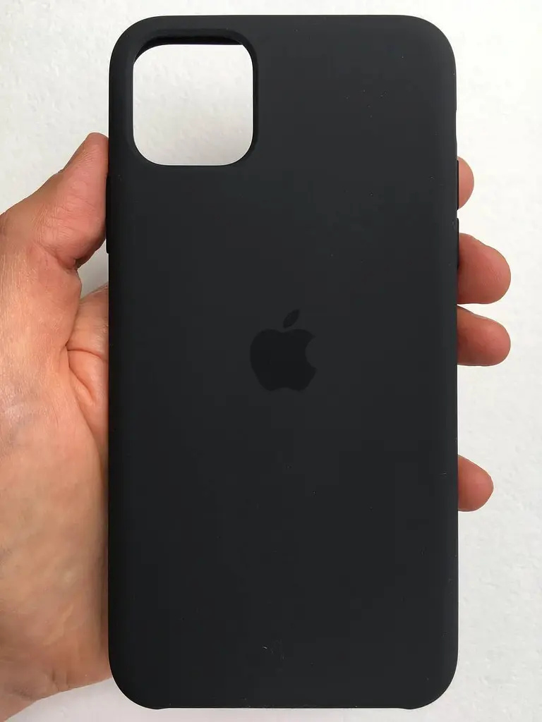 Оригінальний силіконовий чохол Apple Silicone Case для iPhone 11 Pro Max (6.5") Black (MX002ZM/A)