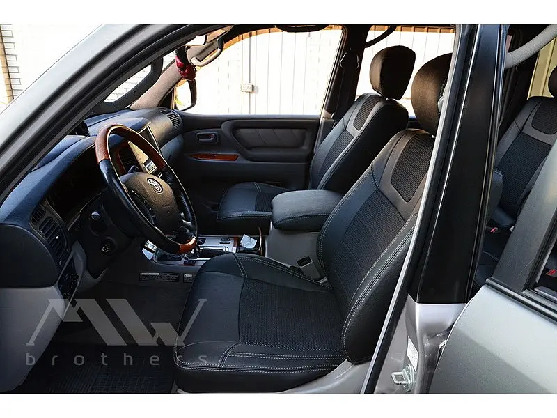 Авточохли модельні MW Brothers для Toyota Land Cruiser 100 c 1997 - фото 6