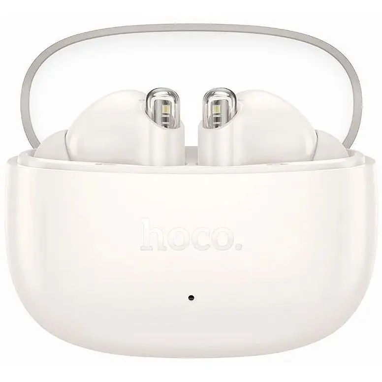 Наушники беспроводные Hoco EQ12 Rima стерео гарнитура до 32 часов белая - фото 2