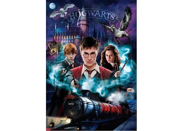 Пазл Clementoni Головні герої серіалу Гаррі Потер (Harry Potter Puzzle - 1000 pcs.), колаж, 1000 ел. (37047) - фото 2