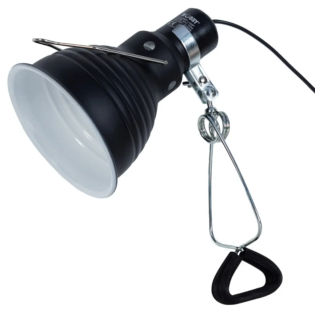 Світильник глибокий рефлекторний Hobby Clamp Lamp 14см 100 Вт (37058) - фото 2