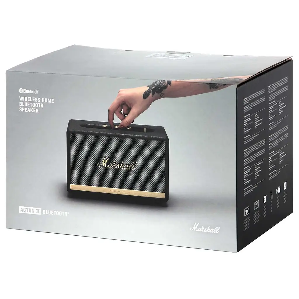 Колонка Marshall Acton II Bluetooth Black 60W Original (Підтримка офіційного додатку) (1001900) - фото 5
