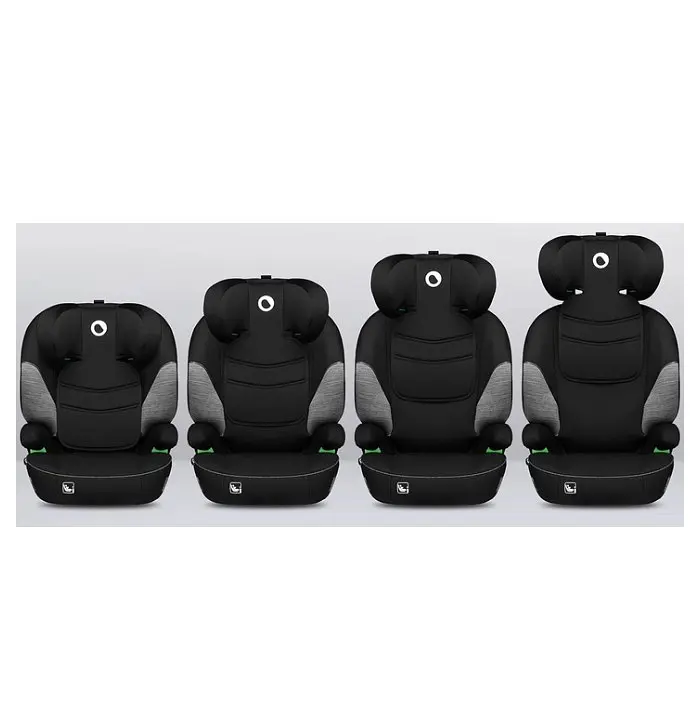 Автокрісло Lionelo Lars I-Size Black Grey 15-36 кг, чорне (LO-LARS I-SIZE BLACK GREY) - фото 5