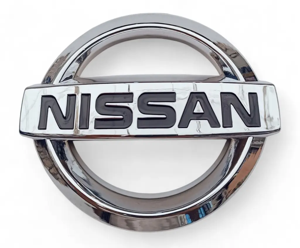 Емблема Nissan Rogue, X-Trail дорестайл новий тип Хром 150х133 мм (на скотчі) 62889-1JA0A - фото 3