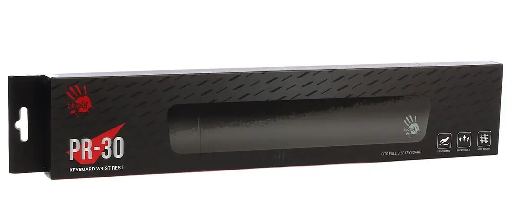 Подставка под запястье Bloody PR-30 Black 441 мм - фото 4