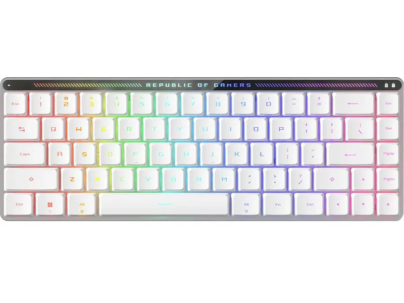 Клавіатура Asus ROG Falchion RX Low Profile Red (90MP03EC-BKMA10)