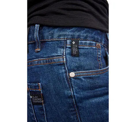 Джинсы женские Black Diamond Crag Denim Pants 4 Синий - фото 5