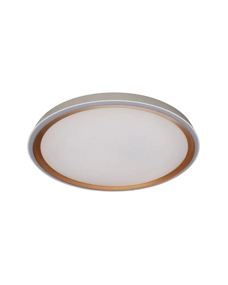 Світильник стельовий Italux PLF-63728-3K4K6K-GD-WH-SL Rende LED 1x47W 3000K/4000K/6000K 6500Lm IP44 золотий - фото 3