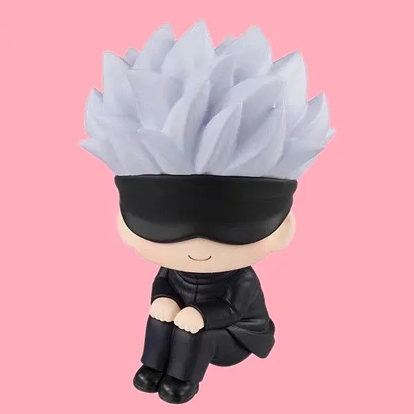 Фигурка чиби Магическая битва Годжо Сатору Jujutsu Kaisen Gojo Satoru 9 см FCH JK GS 9 02 - фото 2