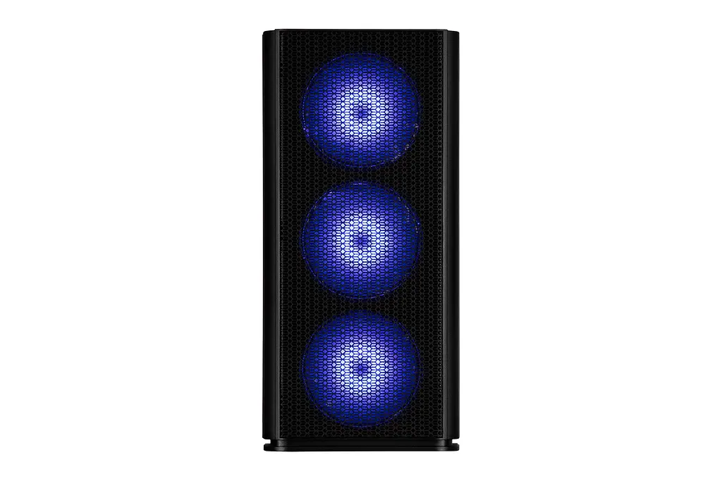 2E Gaming Корпус Vertex GI01B без БЖ 2xUSB3.0, 1xUSBType-C, 3x140мм ARGB, 1x120мм ARGB, VGA 380мм, LCS ready, контролер з пультом, TG Side Panel, EATX, чорний - фото 9