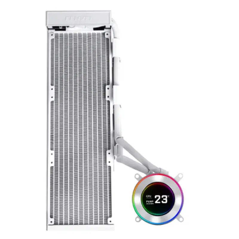 Система рідинного охолодження Lian Li HydroShift II LCD-C 360 FANLESS White (G89.GHS2LCD36W.00) - фото 6