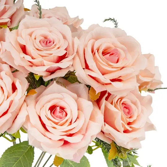 Букет троянд Elisey 9 бутонів ніжно-рожевий 40 см (9207-015) - фото 2