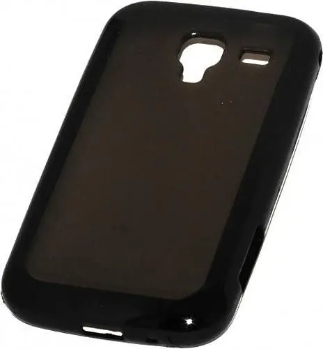 Чохол Keva The Care Durable TPU Case Samsung i8160 Galaxy Ace II black - фото 2