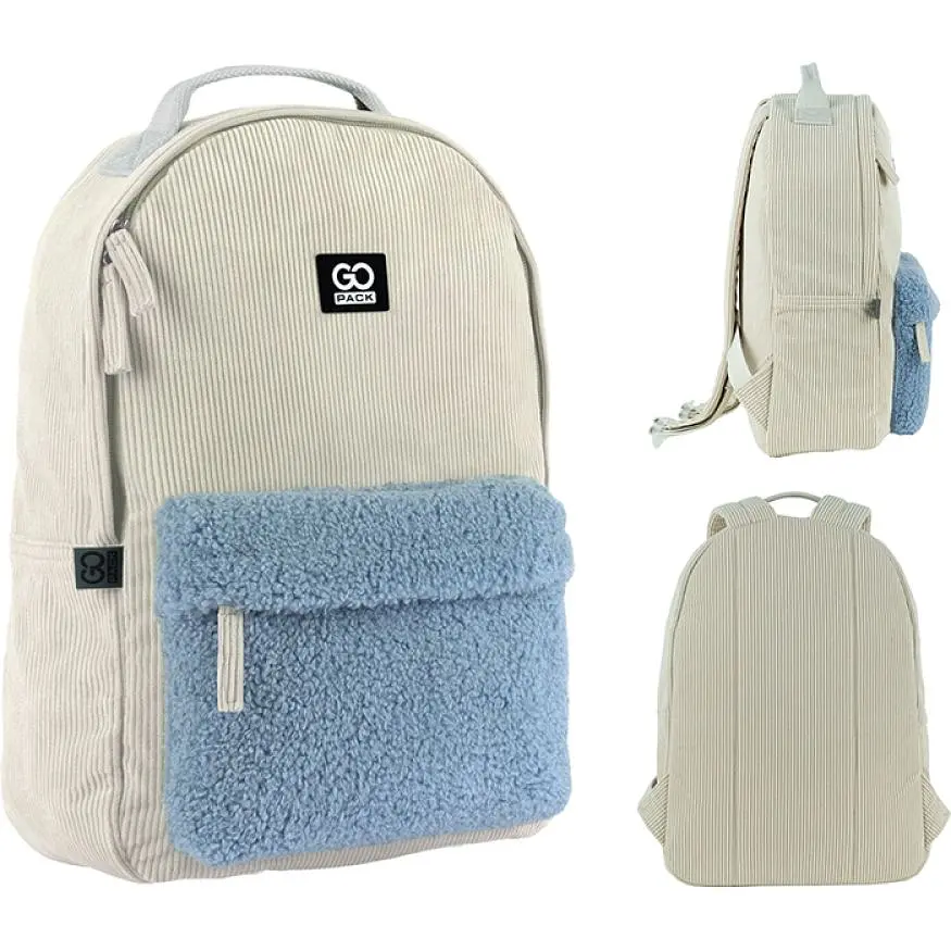Рюкзак GoPack Education Teens 147 бежевий (GO25-147M-1) - фото 2