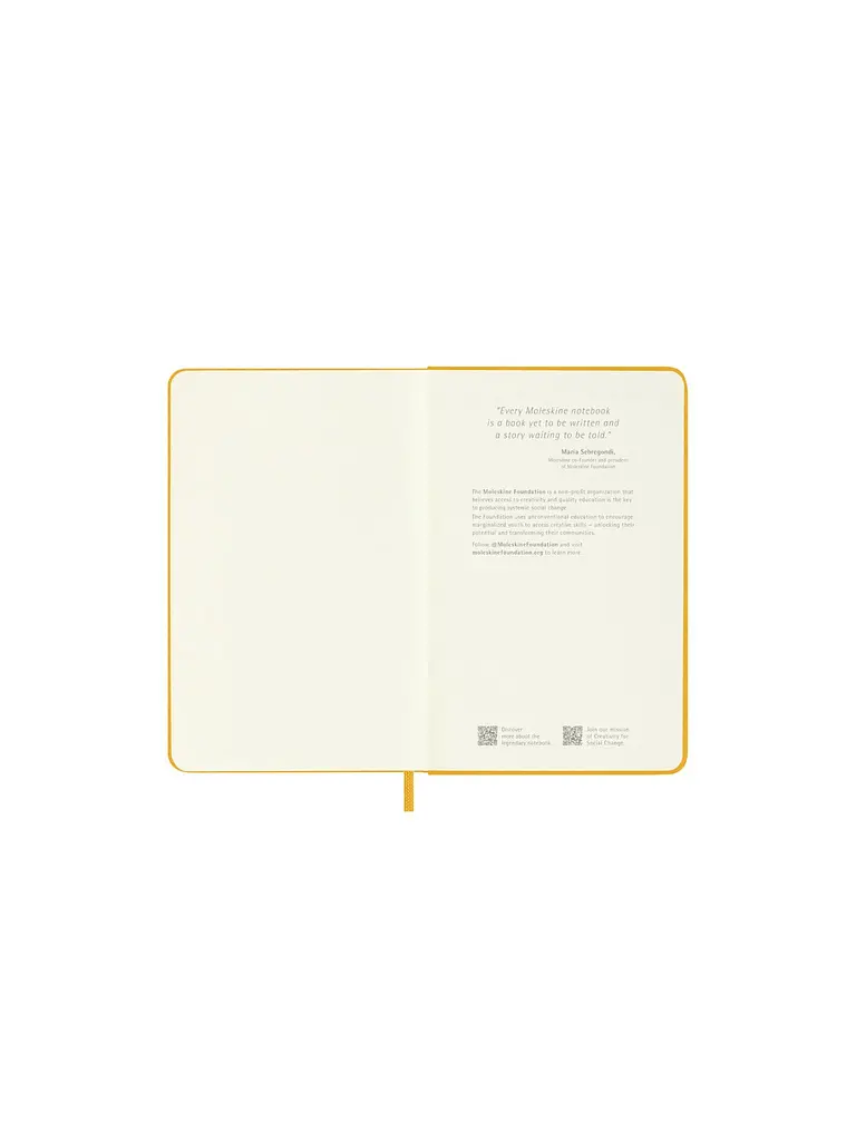 Записник Moleskine Silk кишеньковий, Лінійка Жовтогарячий (MM710M2SILK) - фото 6