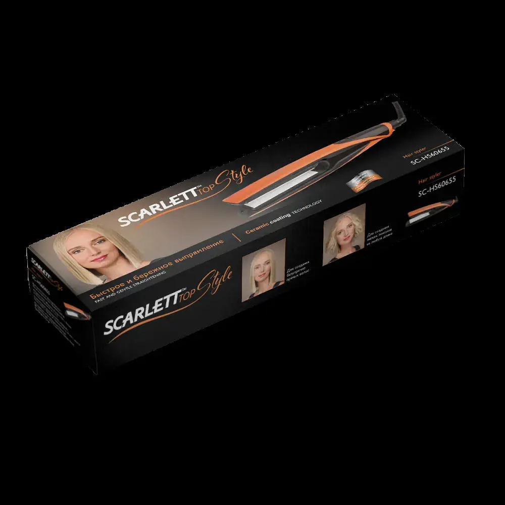 Професійна праска - випрямляч для випрямлення волосся SCARLETT 60655 Щипці - стайлер - фото 4