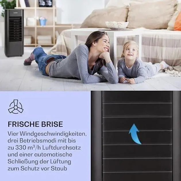 Мобильный кондиционер вентилятор Klarstein IceWind Max 3-в-1 (10036068) - фото 2