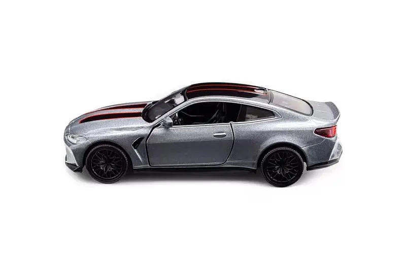 Іграшкова легкова машинка BMW M4 CSL 2023 TechnoDrive 250436U сірий колір - фото 5