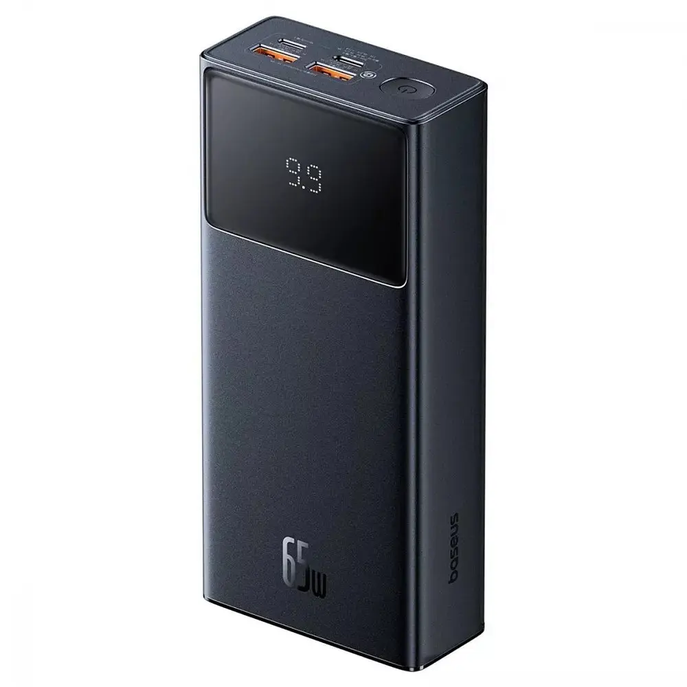 Портативная батарея Baseus Star-Lord Digital Display 65W 30000mAh черная - фото 2