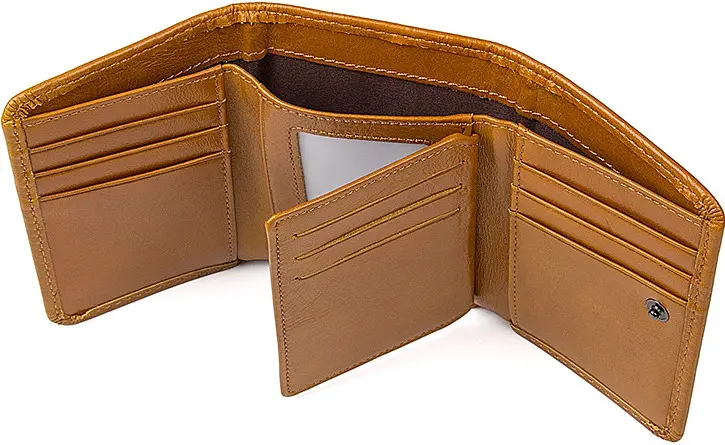 Женский кожаный кошелек Vintage 11х8.5 см acs0015720 - фото 5