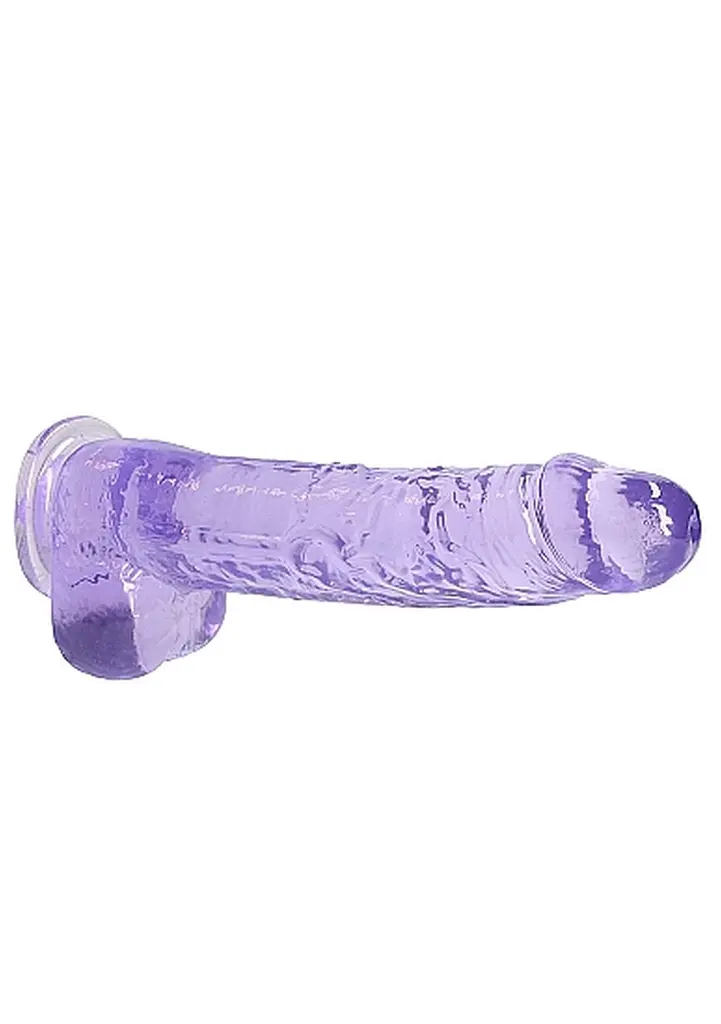 Реалістичний фалоімітатор RealRock Dildo With Balls 9, 25 см - фото 6