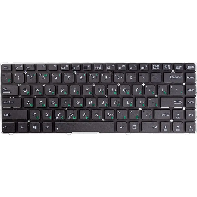 Клавіатура для ноутбука ASUS K45, R400, N45, чорний (KB310727)