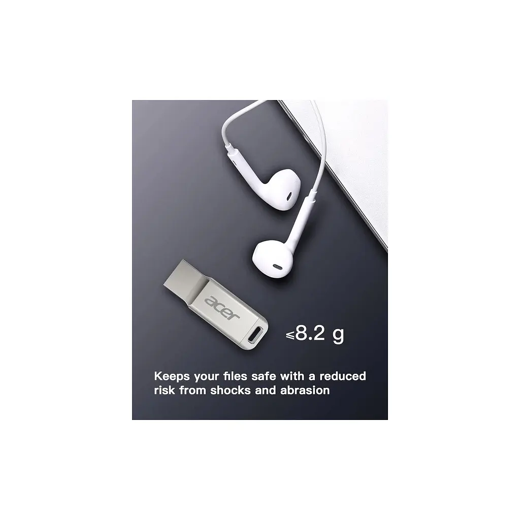 USB флеш накопичувач Acer 256GB UM310 Silver USB 3.2 (BL.9BWWA.583) - фото 3