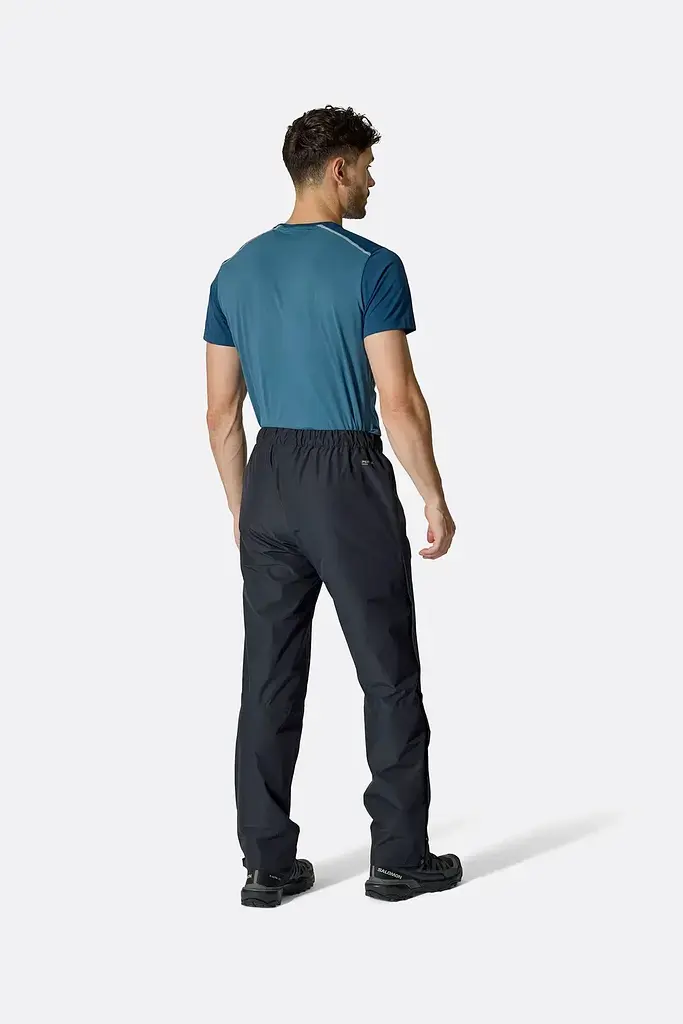 Штани чоловічі Rab Downpour Mountain Pants Short L Чорний - фото 6