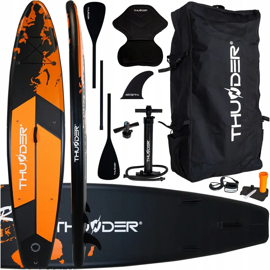 Надувна дошка SUP THUNDER Earth 365 см з веслом - фото 6
