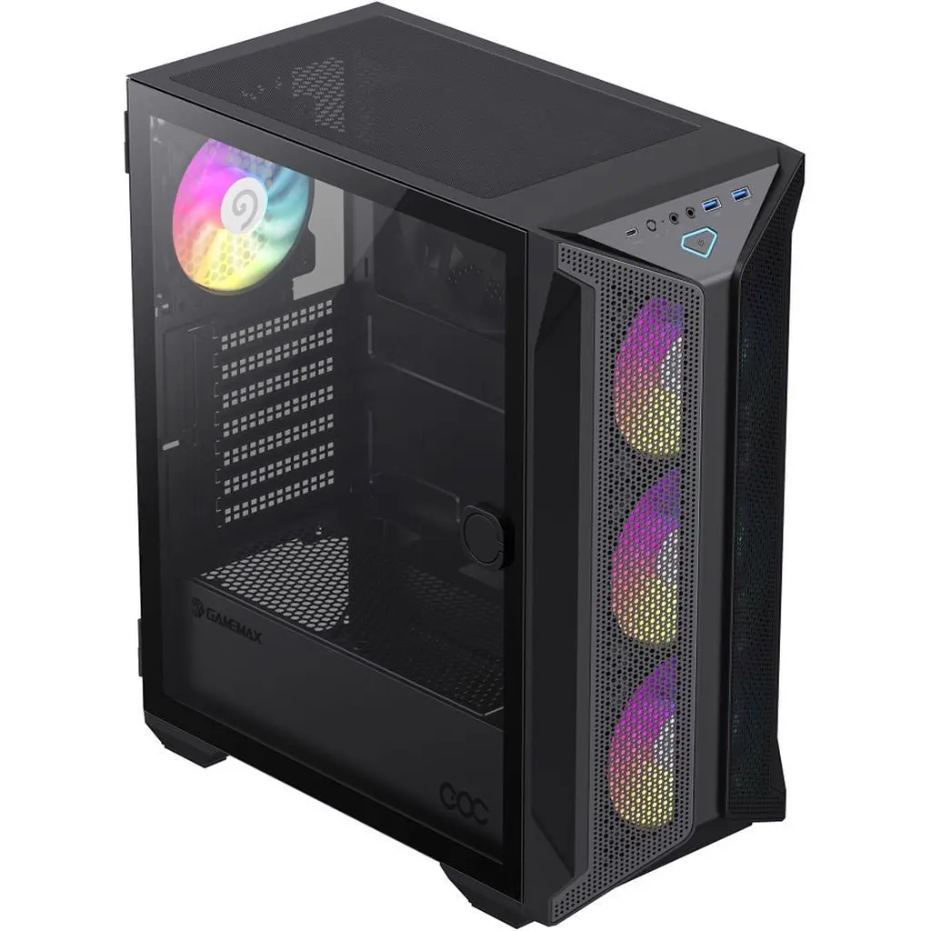 Корпус GameMax Brufen COC Black [166139] - фото 3