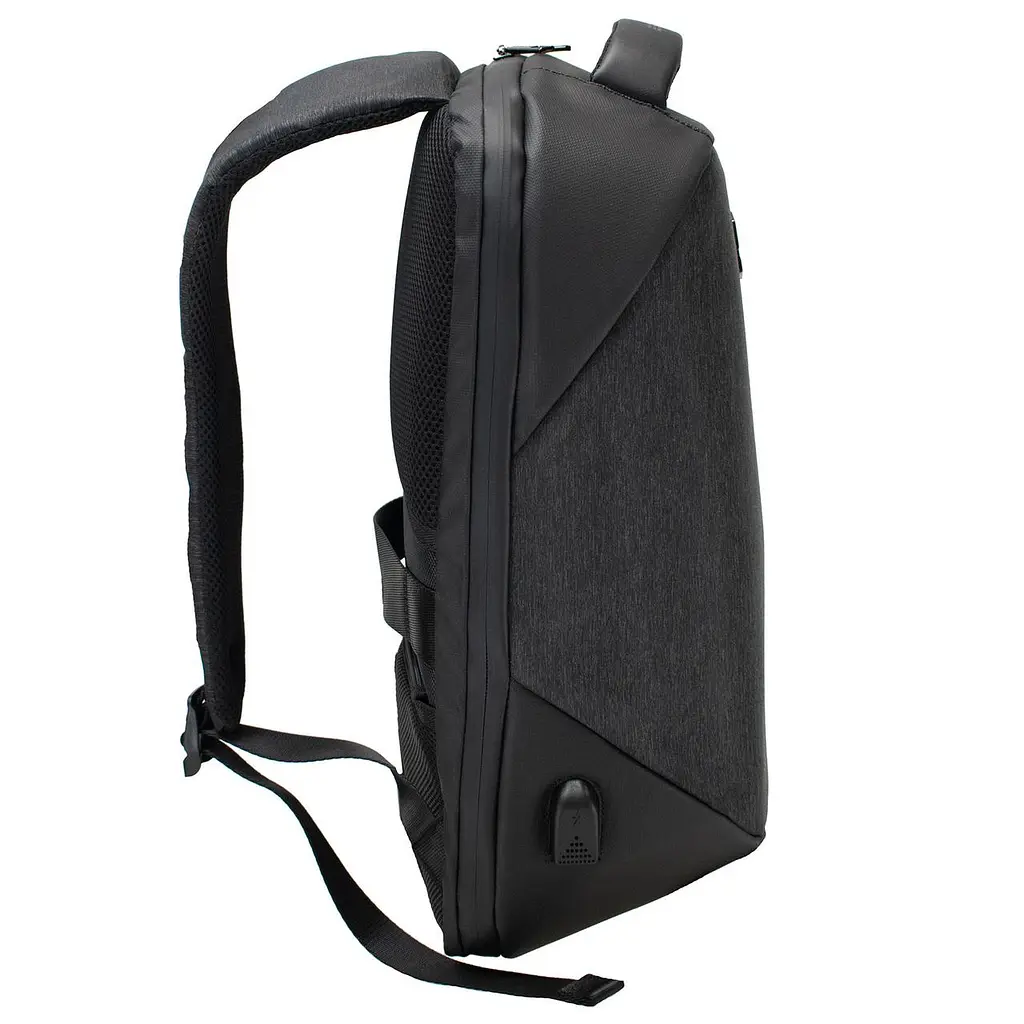 Рюкзак міський Semi Line USB 16 Dark Grey (P8253-0), Темно-сірий - фото 4