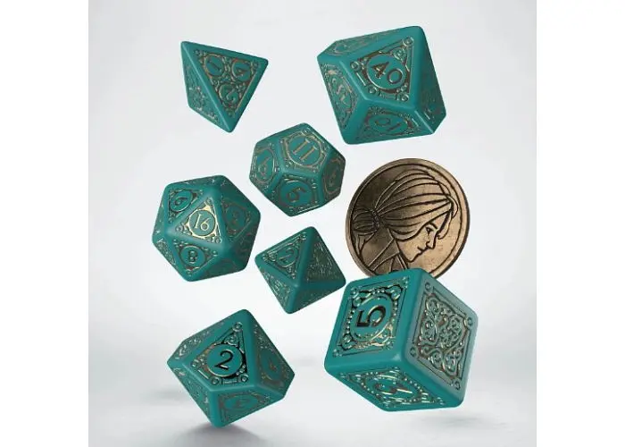 Набор кубиков The Witcher Dice Set. Triss - The Beautiful Healer , 7 шт. (SWTR03) - фото 2