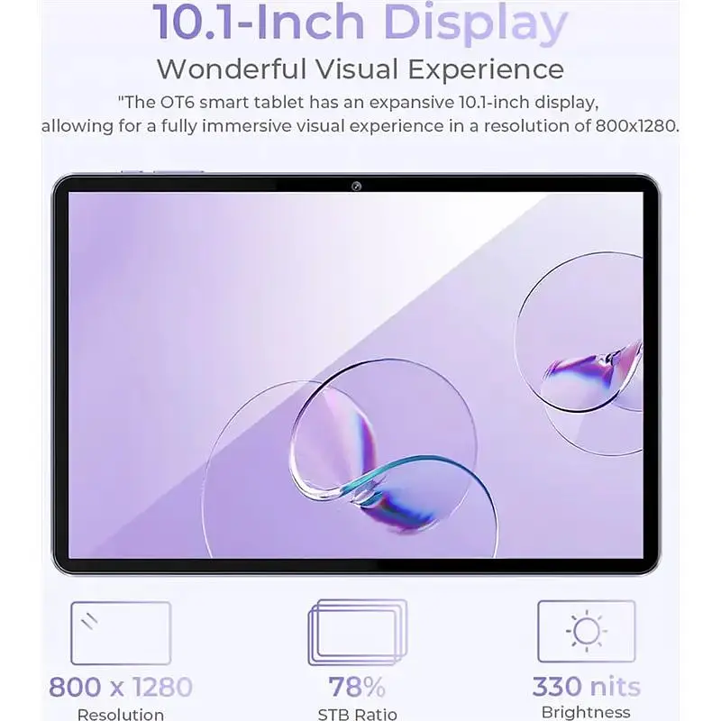 Планшет Oukitel OT6 4/64Gb Coffee 10.1" IPS 8000mAh EU - фото 3
