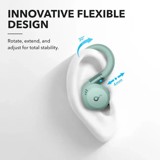 Bluetooth-гарнітура Anker SoundCore Sport X20 Зелений (A3968G61) - фото 5