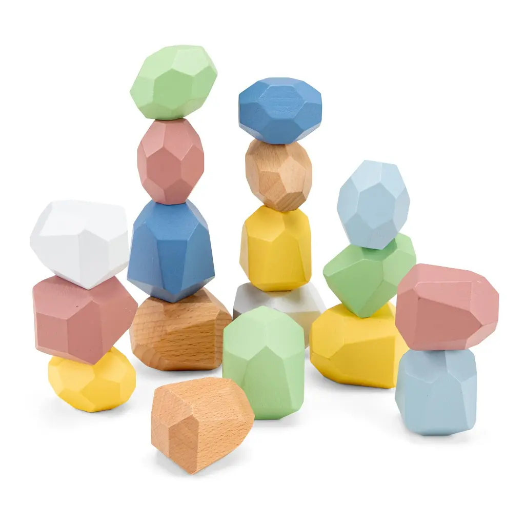 Гра Балансир New Classic Toys, дерев'яні блоки з бука - фото 2