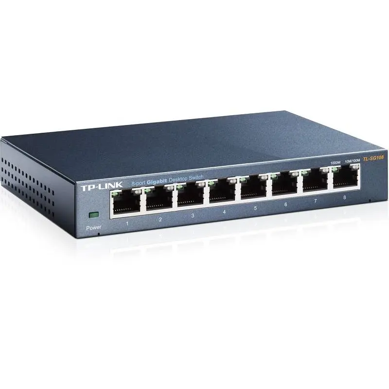 Комутатор TP-LINK TL-SG108 - фото 3