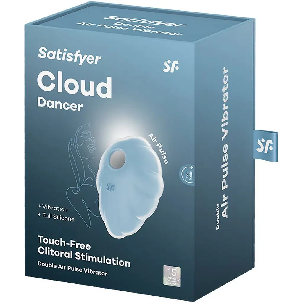 Вакуумный стимулятор Satisfyer Cloud Dancer Blue (SO8974) [108367] - фото 7
