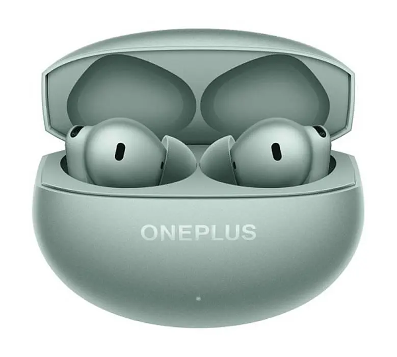 Навушники бездротові OnePlus Buds 4, Zen зелений, bloetooth 5.4, мікрофон (ENC з AI), динаміки 11+6 мм, активне шумозаглушення - фото 2