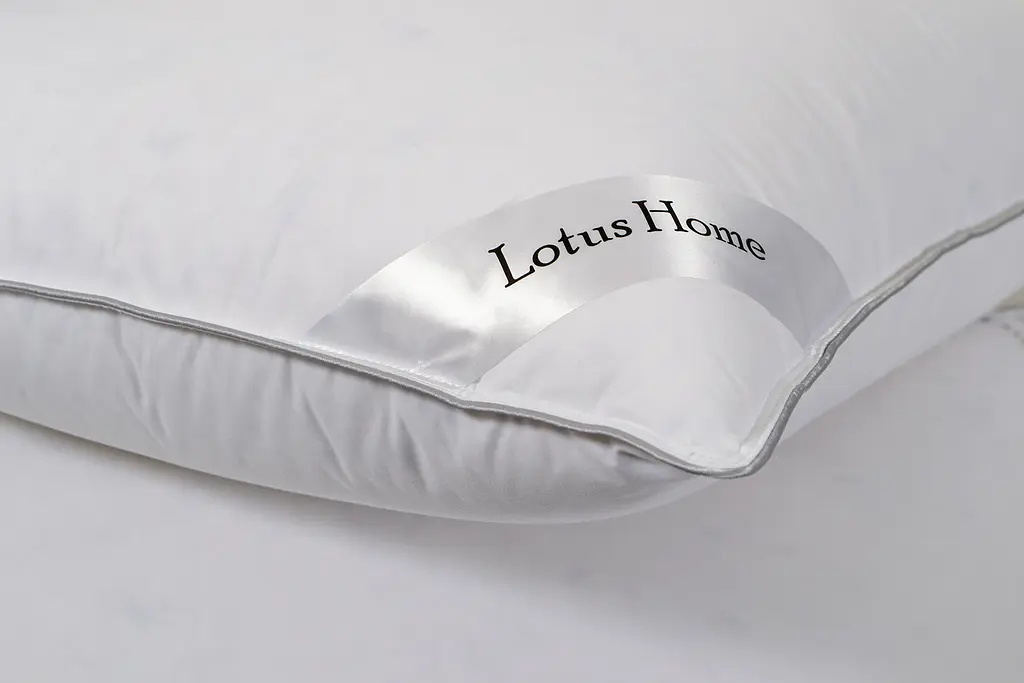 Подушка Lotus Home - Goose 90/15 пуховая 50x70 трехкамерная - фото 4