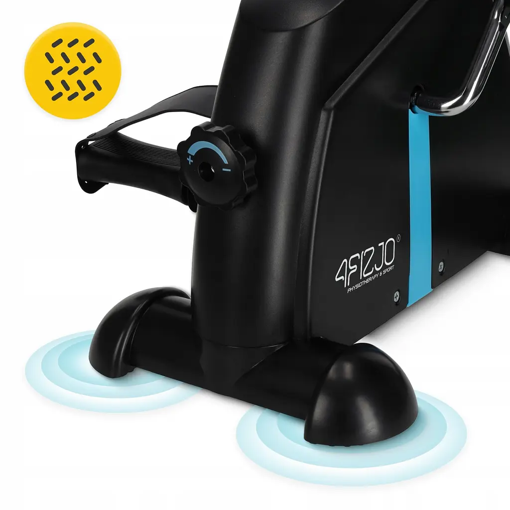 Міні велотренажер 4FIZJO Evo 2 в 1 для рук та ніг MBIKE01 Black/Blue (P-5905973401692) - фото 6