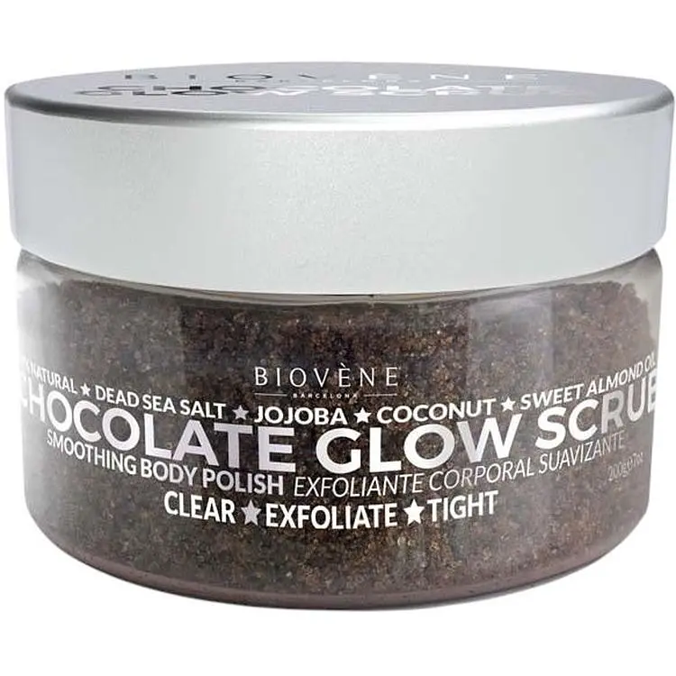 Скраб для тіла пом'якшуючий Biovene Chocolate Glow Scrub Smoothing Body Polish Шоколад 200 г - фото 1