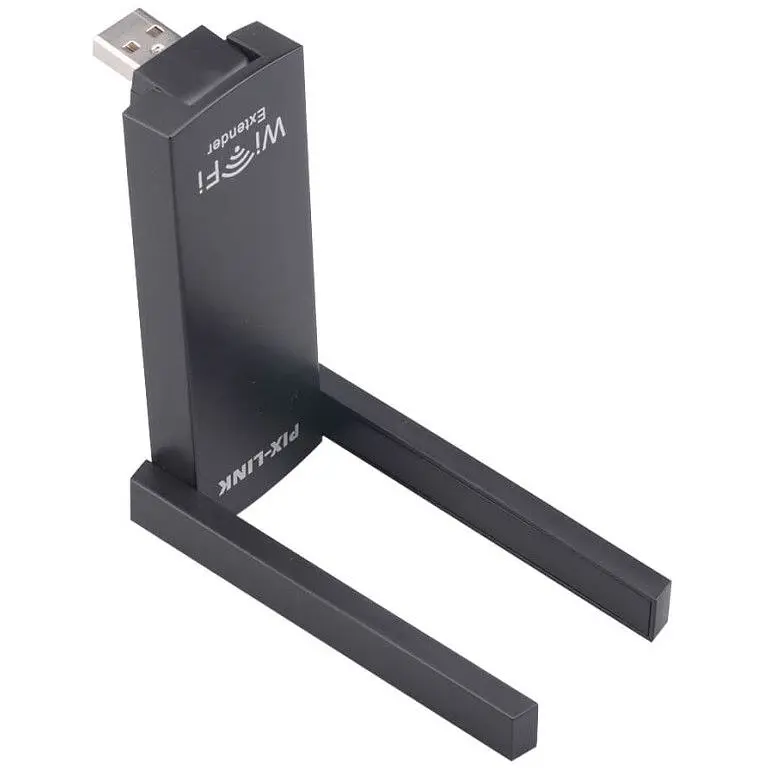 Ретранслятор Wi-Fi Pix-Link LV-UE02 репітер, підсилювач сигналу Black (17609) - фото 2
