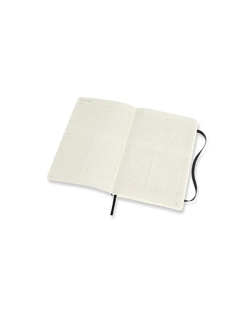 Записник Недатований Moleskine PRO середній, Чорний М'який (PROPFNTB3SBK) - фото 5