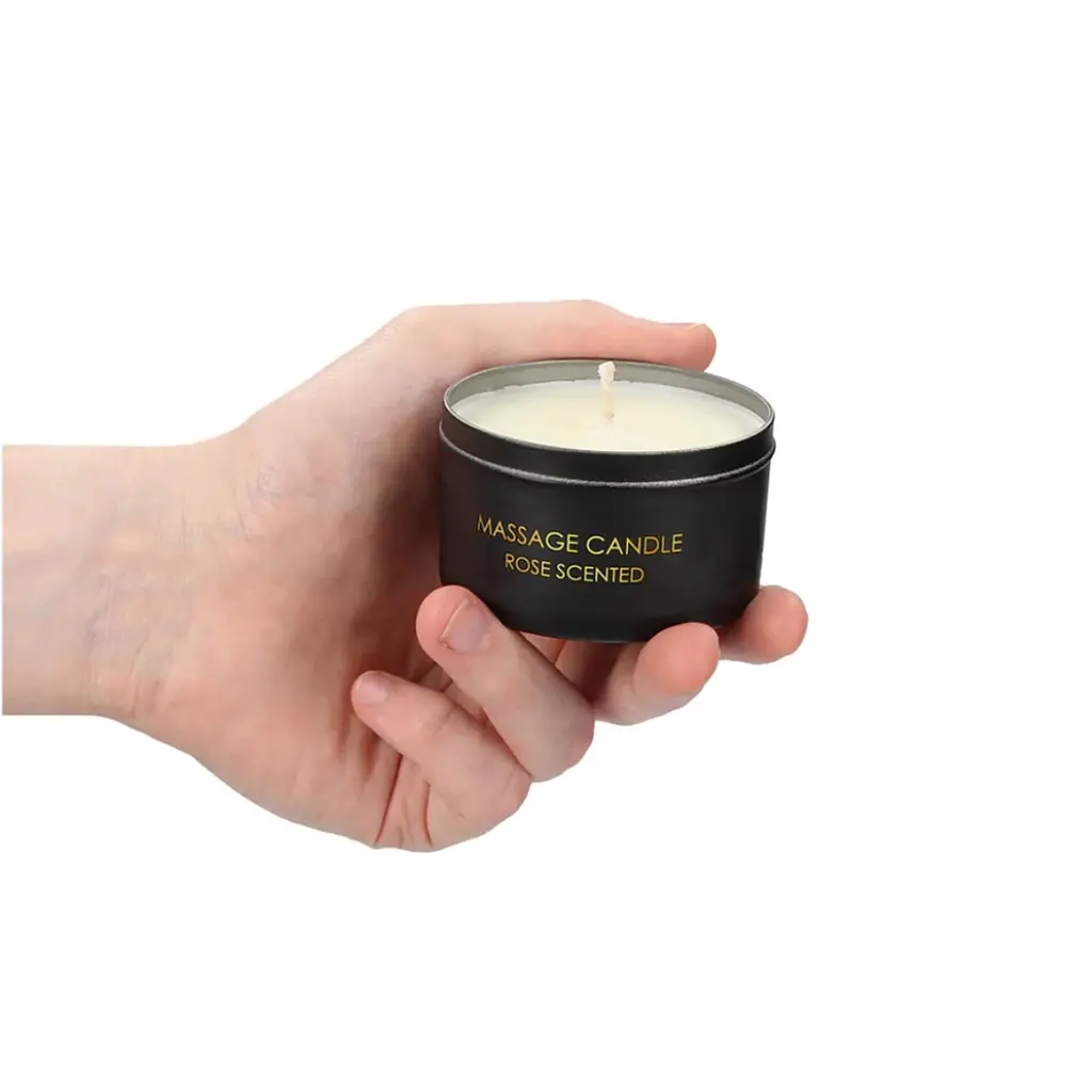 Масажна свічка Le Desir Erotic Massage Candle Rose Scented 100 г SHOTS 70360021571 104708 - фото 3