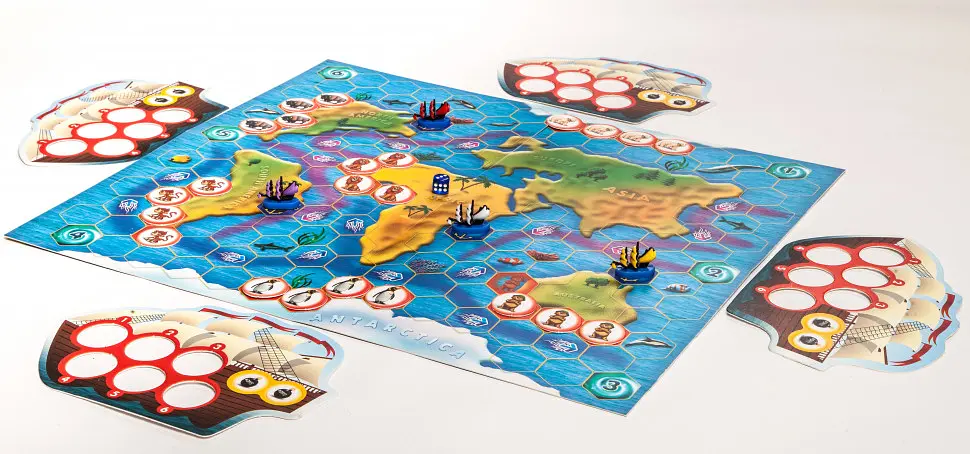 Дитяча настільна гра Bombat Game Зоорегата 800019 Від 4-х років - фото 2