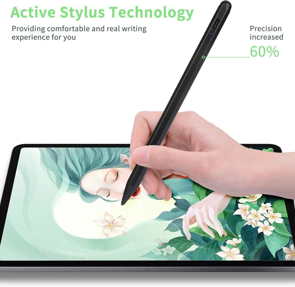 Електронний стилус для iPad Pro, чорний - фото 6
