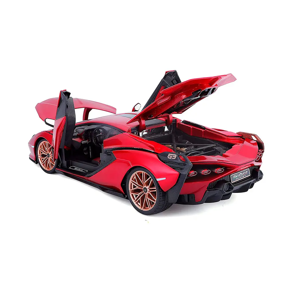 Автомодель Bburago Lamborghini Sian FKP 37 червоний (18-11046R) - фото 4
