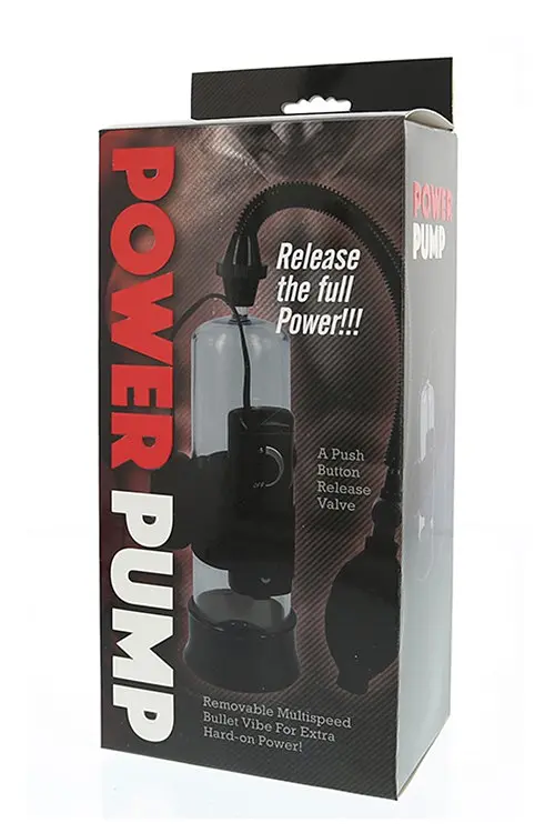 Вакуумна помпа Seven Creations Power Pump з вібрацією 18х6 см - фото 2